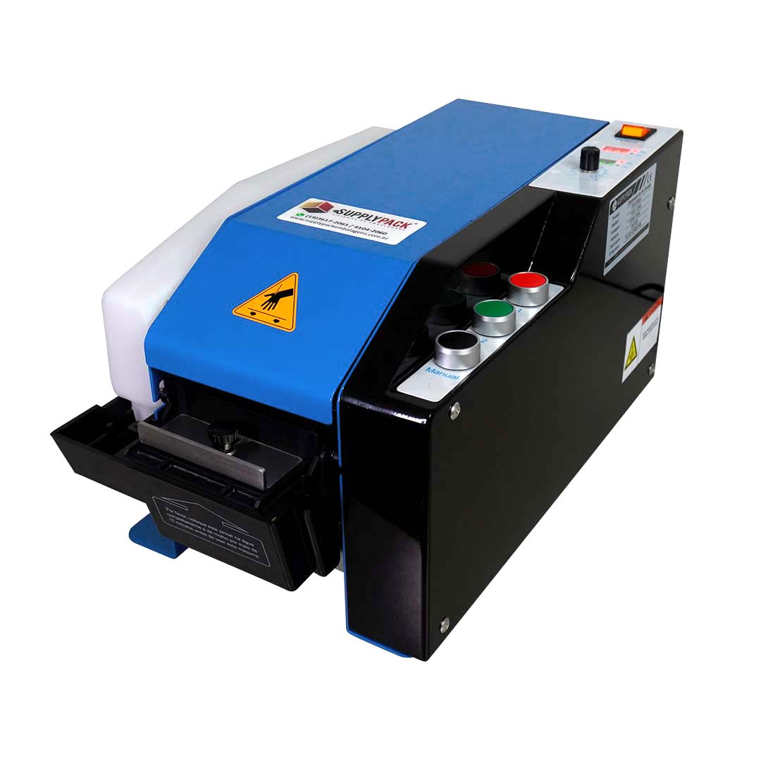 Dispensador semiautomático de fita gomada DFG-2000A com sensor de segurança